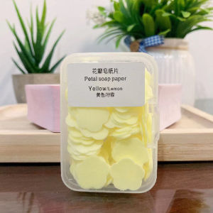 Xà Phòng Giấy Miếng Hình Cánh Hoa Du Lịch Bỏ Túi FaSoLa