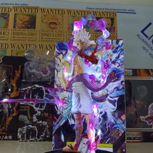 Mô hình Luffy Gear 5 Nika trạng thái siêu mạnh Cao 28cm bản có vũ khí cầm tay Mô hình One Piece giá si