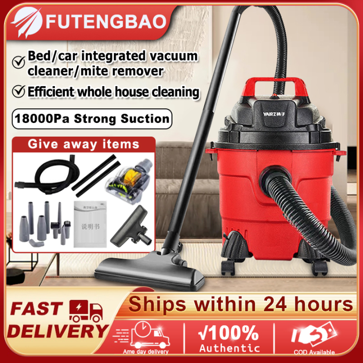 Vacuum cleaner household powerful high-power barrel suction commercial ...