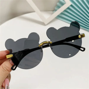 แว่นกันแดดหมีสำหรับเด็ก แฟชั่น แว่นกันแดดเด็กน่ารักแว่นกันแดดป้องกันรังสีอัลตราไว โอเลต