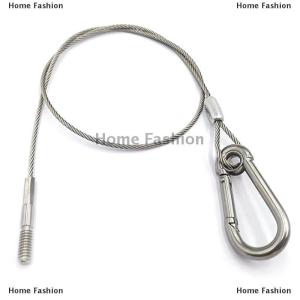 [COD] Home Fashion 3-10M Double-Headed Dog Tie Out Cable Leash Raction Rope Metal Buckle Steel Wire Anti-Rust Training Collar Outdoor Dogs Strap