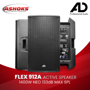 AD FLEX 912A / Active Speaker / 1400W / FIR phase  / 2 Way flexible System / AD 912A / AD