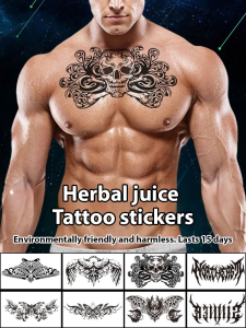 Large figure waterproof tattoo sticker