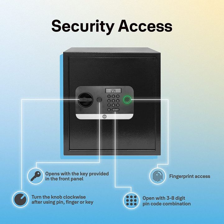 Yale%20Stellar%20390/DB2%20Large%20Security%20Safe%20-%20Biometric%20-%20Digital%20Pad%20-%202x%20Override%20Keys%20-%20USB%20Port%20For%20Emergency%20Power%20-%20Image%204