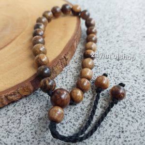gelang kayu gaharu 8mm tali serut