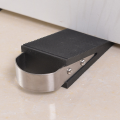 Rubber Stainless Steel Door Stopper Stop Door Block Wedge BlackHeavy Duty Door Stopper, Rubber Wedge,304 Stainless Steel Security Door Stops Suitable for All Floor Surfaces Block Guard Wind Door Stopper Wedge Anti Skid Heavy Duty Safety Silicone Rubber. 
