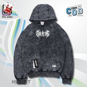 Hedent Inv. Hoodie Cowok Premium Distro Hitam Sandwash Otentik Sablon Motif Purgatory Keren Aesthetic Terbaru Lengan Panjang Size M L XL XXL Bahan Katun Fleece Tebal Berkualitas