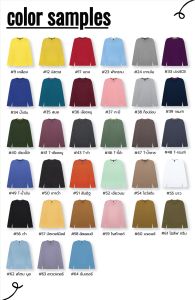 Best Seller เสื้อยืด Cotton คอกลม แขนยาว  สีขายดี