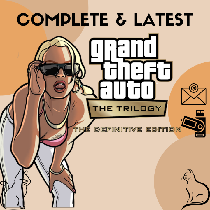 Grand Theft Auto The Trilogy The Definitive Edition ( GTA ) PC Game ...