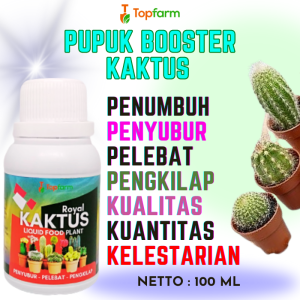 Pupuk Kaktus Dan Sukulen / Pupuk Penyubur Kaktus / Pupuk Untuk Kaktus Sukulen / Pupuk Bunga Kaktus Sukulen / Pupuk Penyubur Bunga Hias