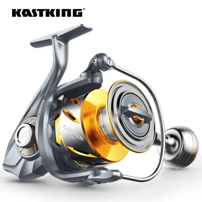 KastKing Kapstan Elite Saltwater Spinning Reel - IPx6 100% Waterproof – Up to 55LBs Max Drag Big Game Fishing Reel