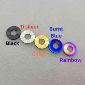 1pc Grade 5 Titanium Washers M6 OD15mm 1.5mm thickness wide washer Titanium Alloy washer Ti washer Fasteners