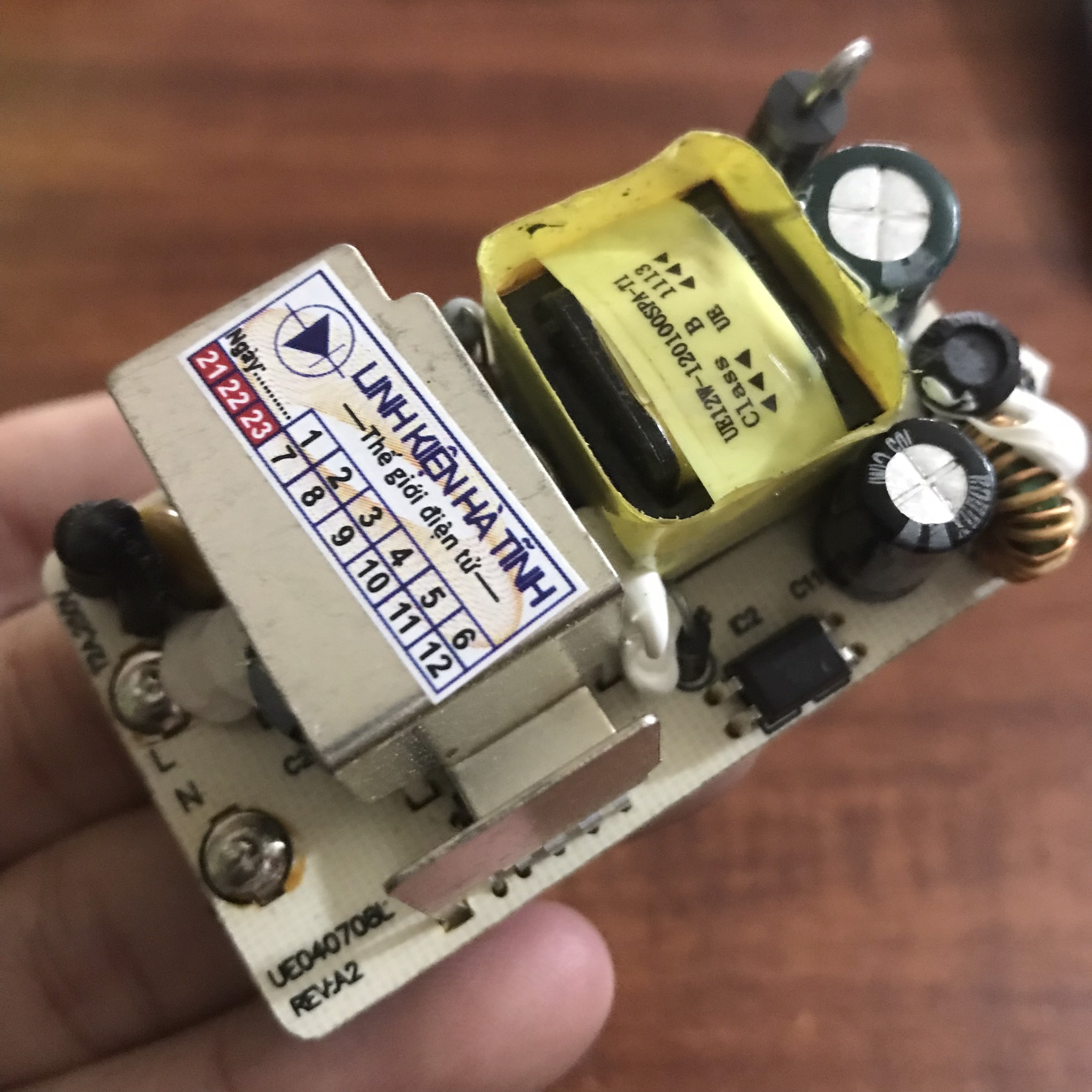 BO NGUỒN 12V2A MẠCH NGUỒN KHÔNG VỎ 12V 2A