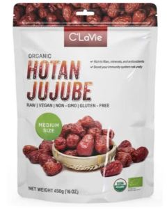 Date 02/27  Táo đỏ hữu cơ CLavie Foods 450g
