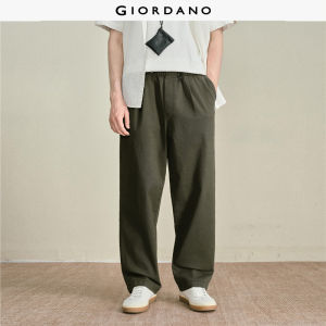 Giordano Men Men Pleated Casual Pants Free Shipping 18116706