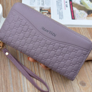 guinian Thời trang đôi Ví nữ dài Ví ly hợp dung lượng lớn Túi điện thoại di động