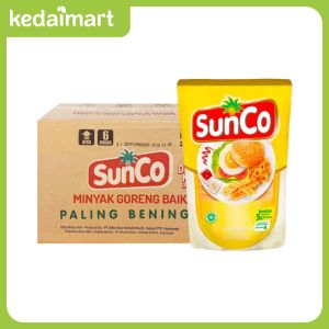 Sunco Minyak Goreng Pouch 2 L Dus Isi 6