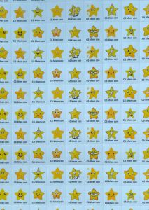 Sticker "CÔ KHEN CON - SAO VÀNG" - Sticker khen thưởng học sinh