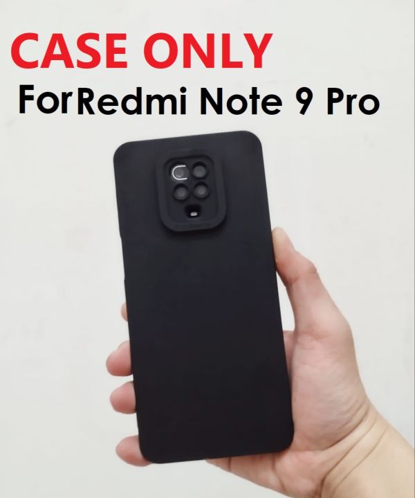 Xiaomi Redmi Note Pro Case Softcase BLACK MATTE CAMERA