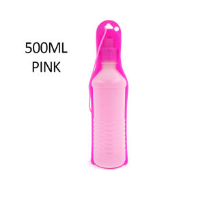 250ml/500ml/750ml Folding Pet Drinker Dog Water Bottle Portable Water Bottle Pets Outdoor Travel Drinking Water Feeder Bowl