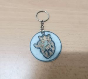 SCANIA Key ChainRantai Kunci Krom Keychain Business key ring Gift Accessories (STAINLESS STEEL)