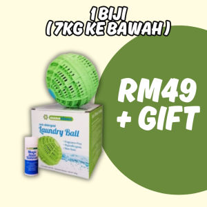 [100% ORIGINAL HQ] NANOCLEAN NON DETERGENT LAUNDRY BALL BEBOLA BASUH BAJU ANTI BAU