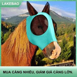 【LAKEBAO】 Ngựa Mặt Nạ 1PC Chống Bay Lưới Mặt Nạ Ngựa Căng Bug Mắt Lá Chắn Mềm Mại Trọng Lượng Nhẹ Cho Ngoài Trời Đồng cỏ Sử Dụng