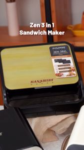 Hanabishi Zen Waffle Maker (Beige) HA5238W