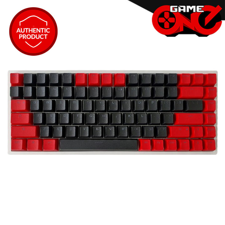 84 Keys PBT Double Shot Keycaps [Black Red] | Lazada PH