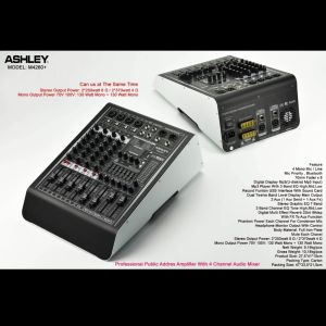 Power mixer ashley m4260+ m 4260 plus power mixer plus ampli toa ori