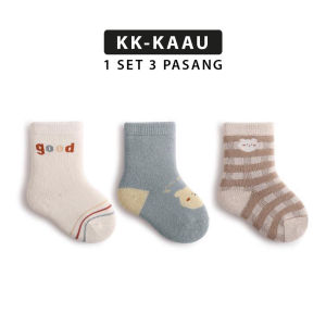 Kaos Kaki Bayi Perempuan Laki-laki Karakter Kartun Good Fashion Baby Sock Kualitas Bahan Tebal KAAU