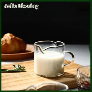 Aolie 70 75ml Borosilicate Measuring Cup With Double Spout And Closed Handle