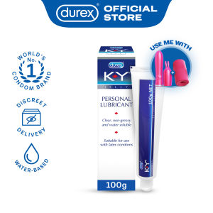 [100% Discreet] Durex Lube KY Jelly Lubricant (100ML)