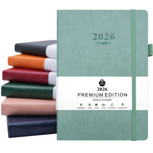 2026-2027 Planner: A Monthly& Weekly Planner for Planning Your Success - A5 Size Hardcover Start Anytime English Agenda Schedule Notebooks Office Supplies