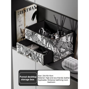 （IN STOCK） LORDWEY Living Room Storage Box Organiser Luxury Perfume Key Tray Holder Organizer Medicine Box