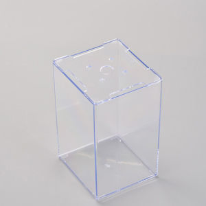 High Transparent Thickened Desktop Fish Tank Thailand Bucket Fish Tank Acrylic Transparent Plastic Goldfish Ecological Jellyfish Tank Small