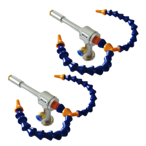 เครื่องทำความเย็นอลูมิเนียมอัลลอยด์แบบหัวเย็นด้วยการระบายความร้อนแบบแห้งเครื่องไหลของอากาศเย็นสองท่อยืดหยุ่นได้