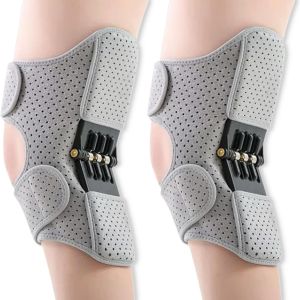 NALANILI 1Pair với lò xo hồi phục mạnh mẽ Thiết bị hỗ trợ đầu gối Có thể điều chỉnh Thoáng khí Bộ tăng cường bảo vệ đầu gối  Không trượt Bộ ổn định lò xo