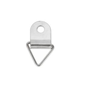 JUNOTERNEY 100Pcs/bag metal Photo Frame Clips Triangle D-Ring Picture Frame Fixing Picture Hanger Diurable Sawtooth Frame Hanger Hook Frame Hardware Accessories