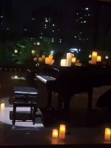 LED Electronic Candle Lamp Tea Lamp Family Wedding Birthday Decoration Candle Light Battery Charging