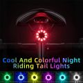 RockBros Bicycle Tail lights Type-C charging Cycling safety Night ride Warning road bike Mountain bike Rear light -Q3 Smart Taillight -Q1 Normal Taillight. 