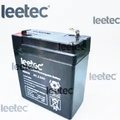 Rechargeable Battery Sealed Lead-Acid 6V 2.8Ah LEETEC RB628B