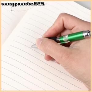 [WYH Store] 👗 Buckle Ring Lanyard Stationery Retractable Key Chain Ballpoint Pen Neutral Pen Easy Pull Buckle Pen Writing Tools