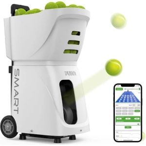 Pro Automatic Tennis Ball Machine | 10 Preset Modes & Match Simulation Launcher | Advanced Training Equipment | SG Stock