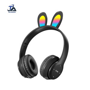 TAC P47R CAT EARS HEADSET headphone Hf bando telinga kucing LED BANDO BLUETOOTH wireles GAME HEADSET G-P47R LED wireles super bass