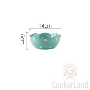 Ceramic Macaroon Color Tableware Plate/Dessert Bowl/Breakfast Milk Coffee Mug/Tea/Milk/Ins风甜品陶瓷碗碟杯