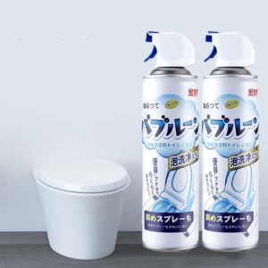 Xịt toilet tạo bọt Bubblene Nhật Bản 500ml – Diệt khuẩn Khử mùi Vệ sinh nhanh Hương chanh