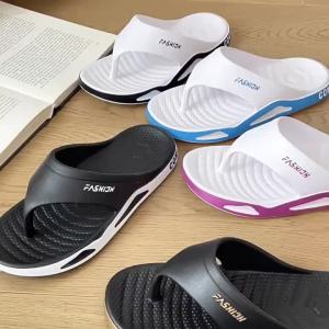 [Free Shipping] Fashionable flat sandals for women lightweight summer flip-flops non-slip odor-resistant ultra-soft suitable for outdoor wear durable couples flip-flops