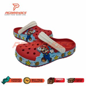 Crocss Fun Lab Super Mario Bros Kids & Junior Sandal Anak