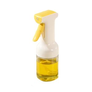 LINSBAYWU 300ML Dầu phun sương Nhấn Kính Bình xịt dầu ô liu Có thể nạp lại Chống rò rỉ Bình xịt nấu ăn để nấu ăn